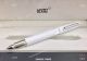 High Quality Mont Blanc M Marc Newson White Rollerball Copy Pen (6)_th.jpg